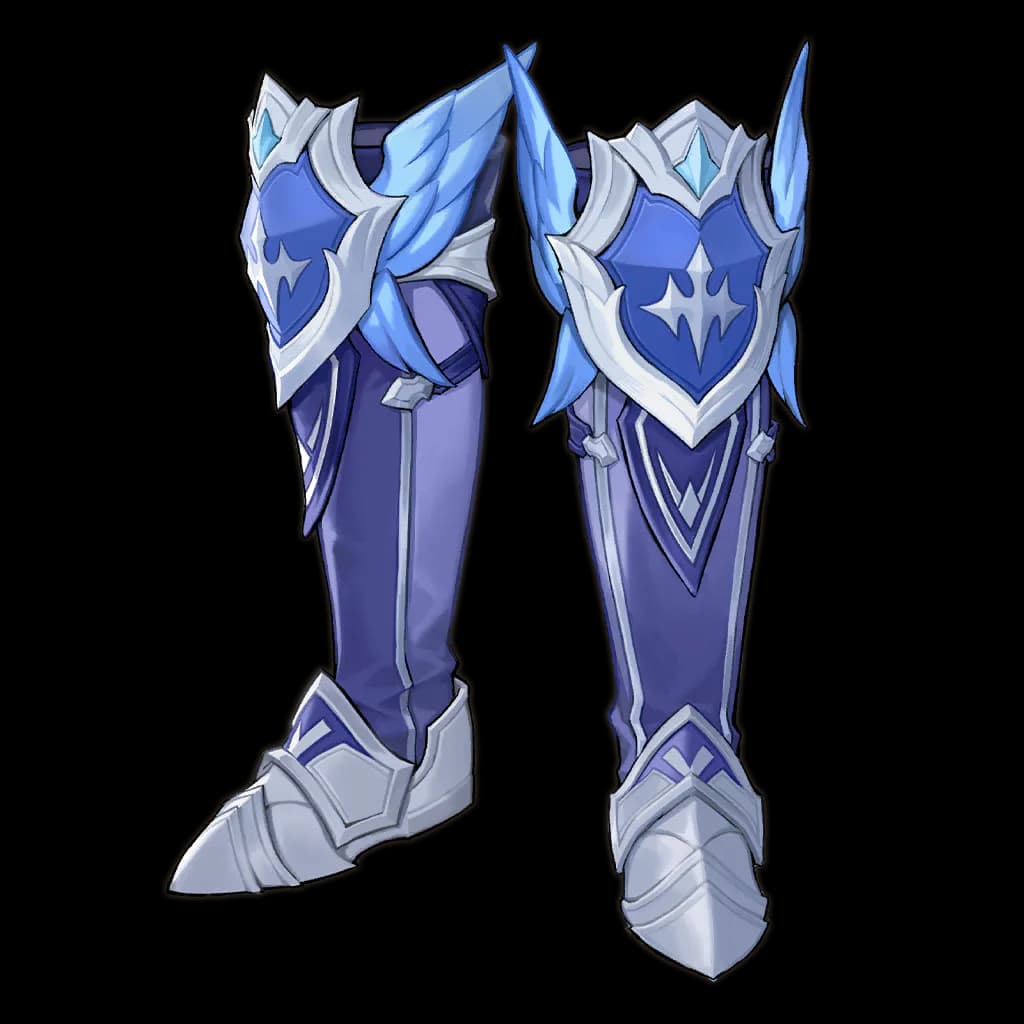 Azure Gale Boots — Rare · Foot