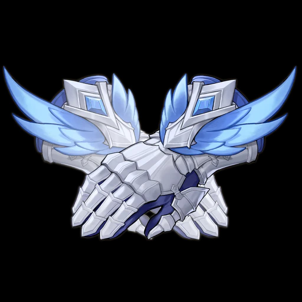 Azure Gale Gloves — Epic · Hand