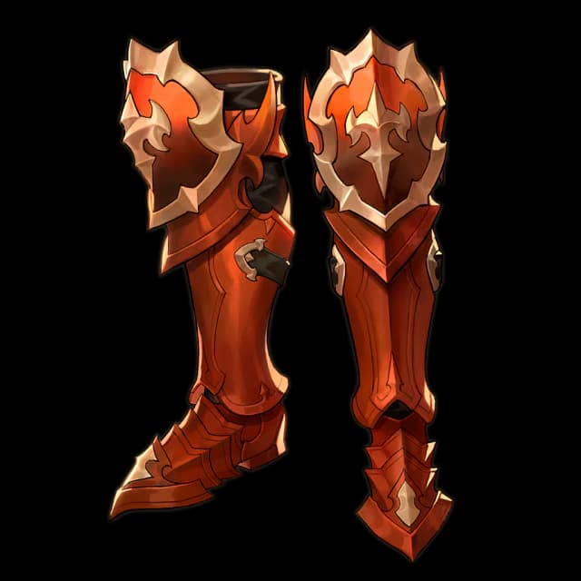 Botas de la Llama Abrasadora
