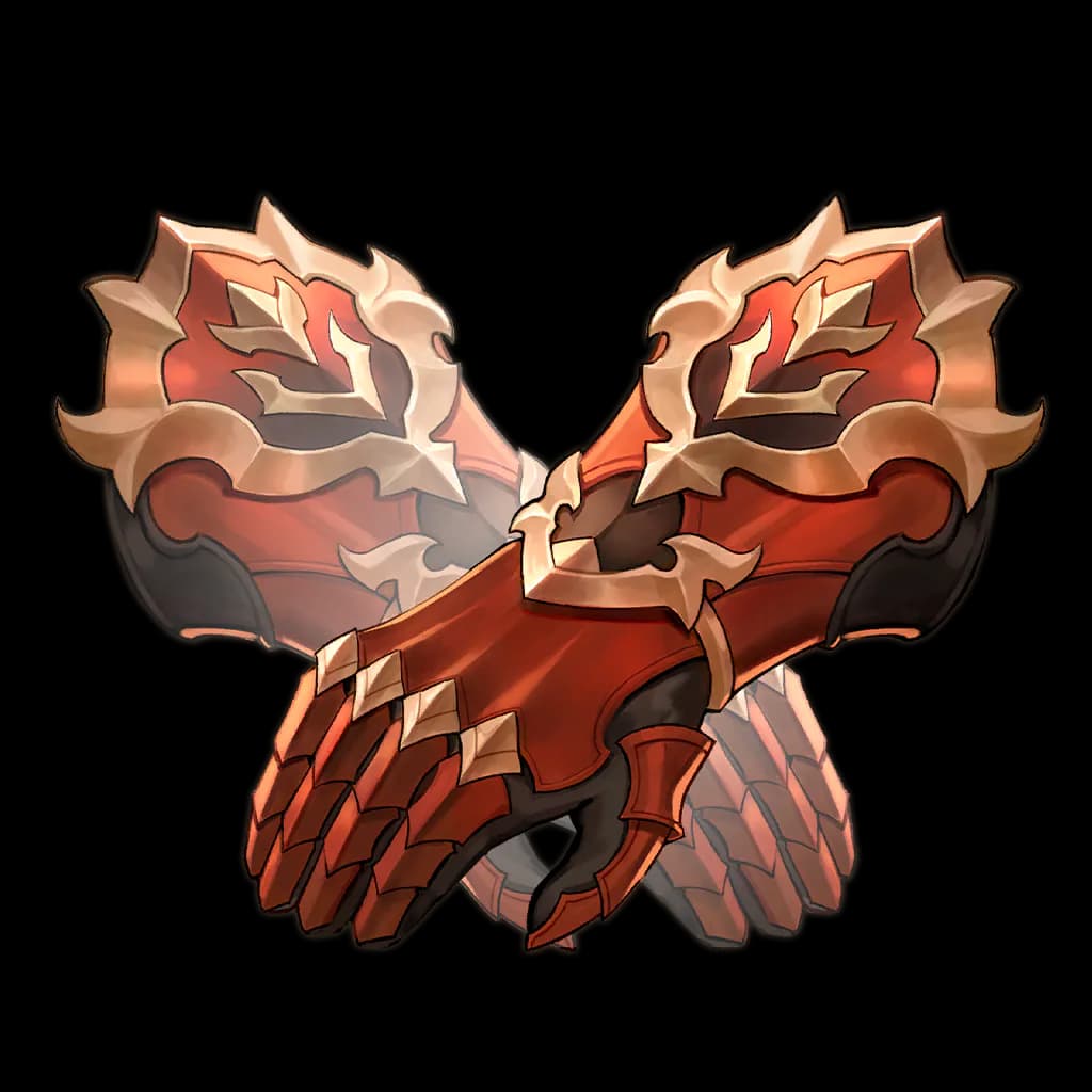 Blazing Flame Gloves — Legendary · Hand