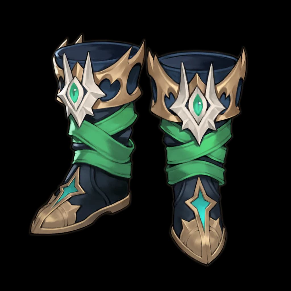 Botas de la Sombra de Niebla Venenosa — Raro · Pies