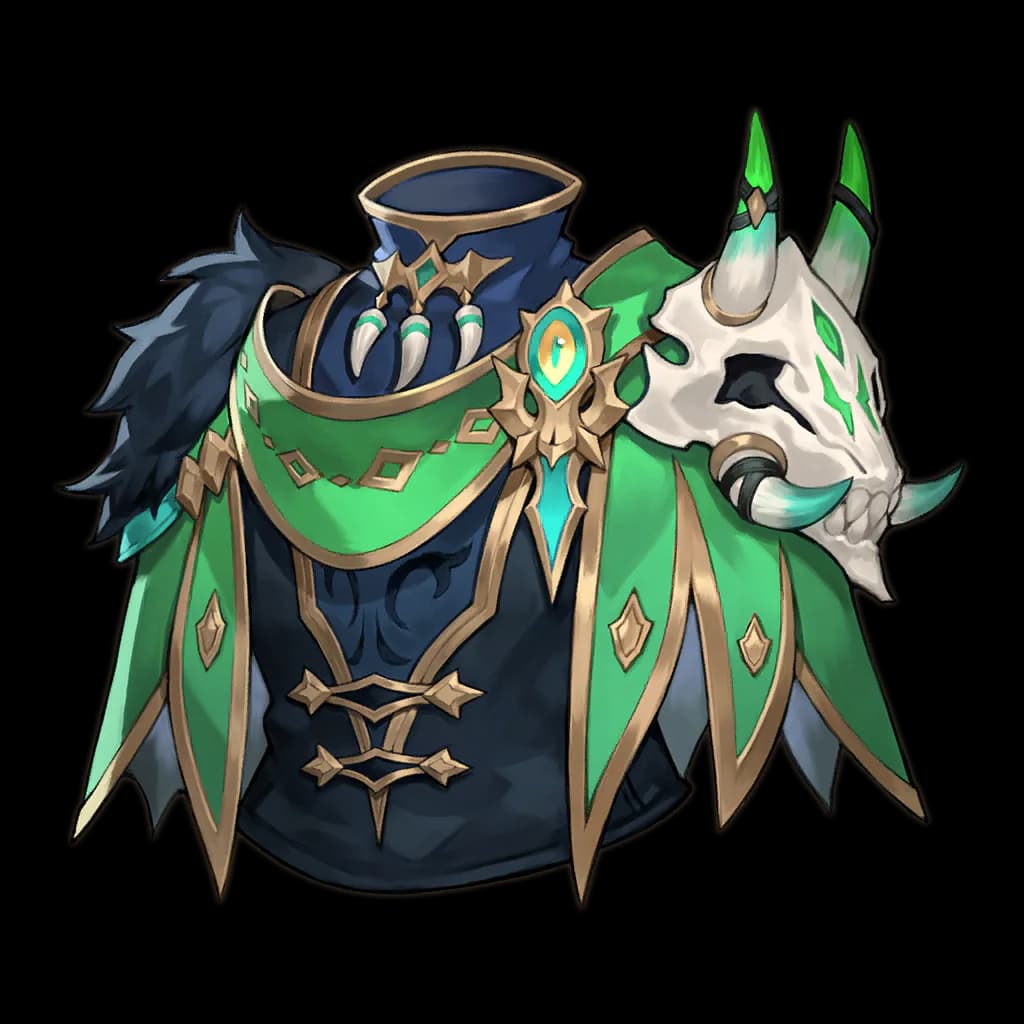 Venomfog Shade Top — Legendary · Chest