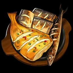 Assorted Grilled Fish — Legendary · Dish · Grilling