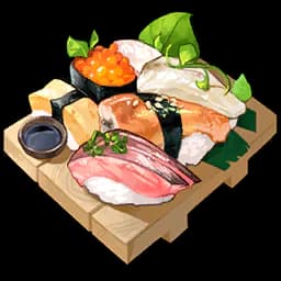 Assorted Sushi — Normal · Dish · Slice