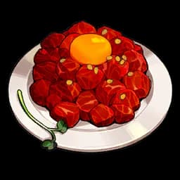 Beef Tartare — Normal · Dish · Slice
