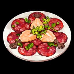 Carpaccio — Normal · Dish · Slice