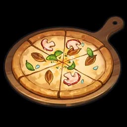 クラシックピザ — レア · 料理 · 焼く