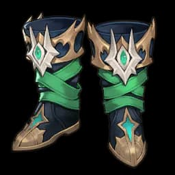 Botas do Miasma da Sombra Tóxica — Raro · Equipamento · Botas